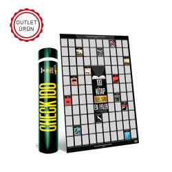 En İyi 100 Kitap Aktivite Posteri - Kazı Kazan - 1