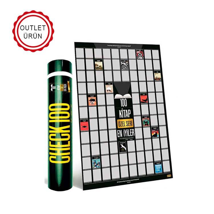 En İyi 100 Kitap Aktivite Posteri - Kazı Kazan - 1