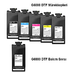Epson G6000 DTF Mürekkepleri ve Bakım Sıvısı -1600ml - Epson
