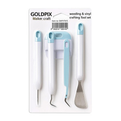 Folyo Etiket Ayıklama Temel Alet Seti - Goldpix