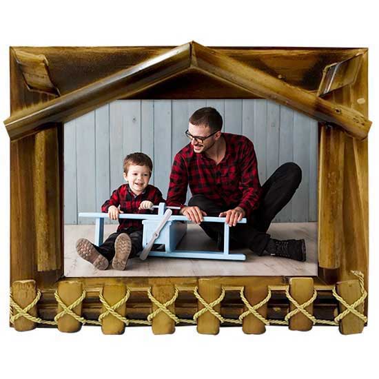 Ev Bambu 15x21cm. Fotoğraf Çerçevesi - 1