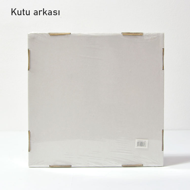 4 Fotoğraflı Renkli Kare Çerçeve - 6
