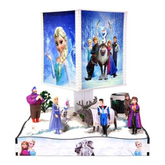 Frozen bedside deals lamp