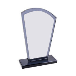 Füme Kristal Plaket - 1