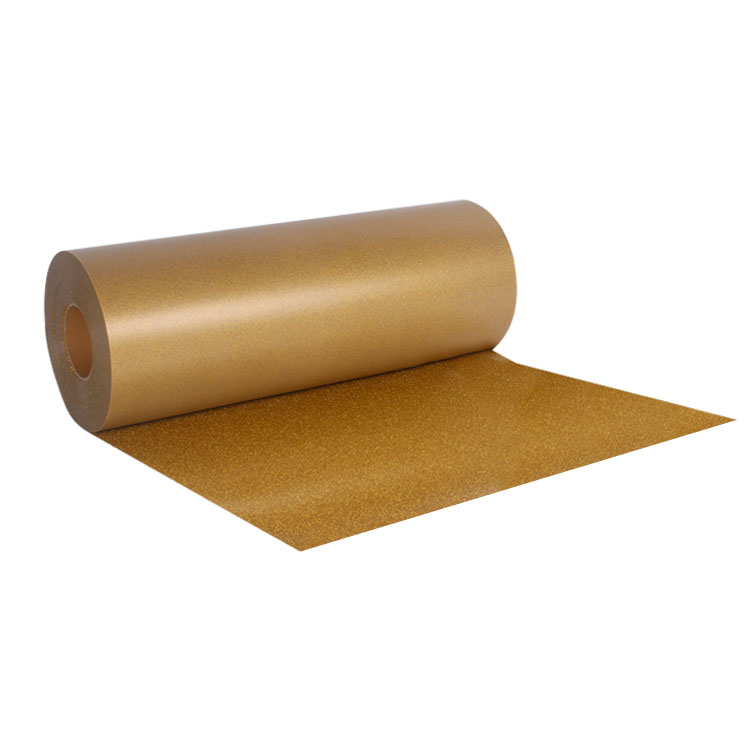 Glitter Altın Tekstil Folyosu - 50cmx1Metre - 1
