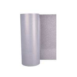 Glitter Gümüş Tekstil Folyosu - 50cmx1Metre - 2