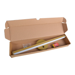 Gold Sensörlü Yapışkanlı Kablosuz Pilli Gün Işığı Led Aplik - 4