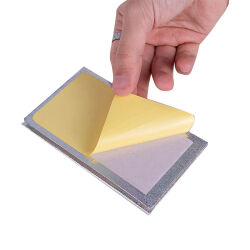 Gold ve Gümüş Aynalı Cep Albüm - 8x12cm - 13
