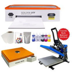 Goldpix 1390 DTF Full Tekstil Baskı Makine Seti - Thumbnail