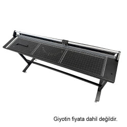Goldpix 160cm Sürgülü Kağıt Kesme Giyotin Ayağı - Standı - 3