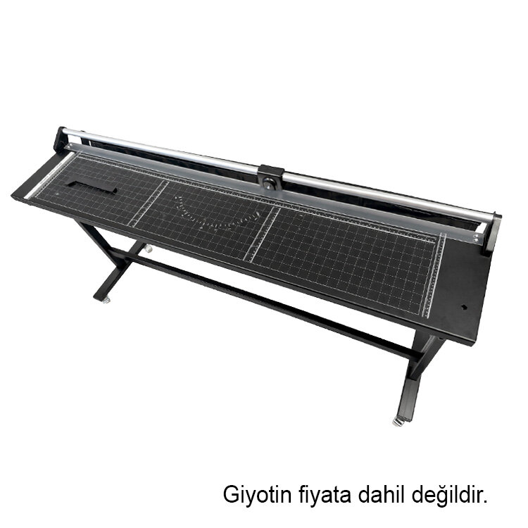 Goldpix 160cm Sürgülü Kağıt Kesme Giyotin Ayağı - Standı - 3