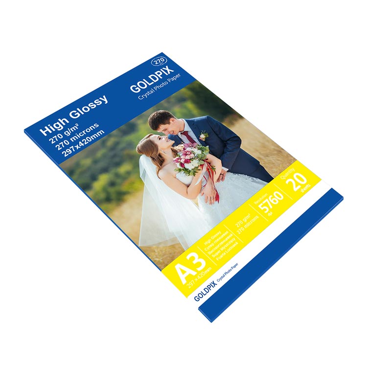 Goldpix 30x40 İnkjet Fotoğraf Kağıdı - 270gr - 2