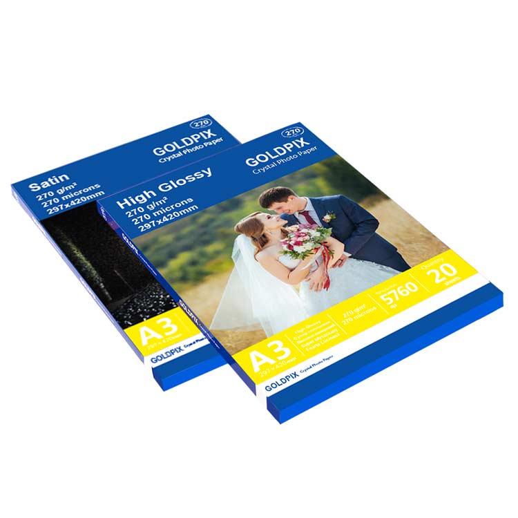 Goldpix 30x40 İnkjet Fotoğraf Kağıdı - 270gr - 1