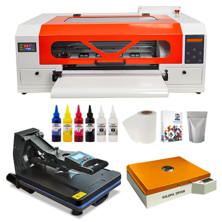 Goldpix A3 L DTF 3.Versiyon Profesyonel Tekstil Baskı Makine Seti - 1