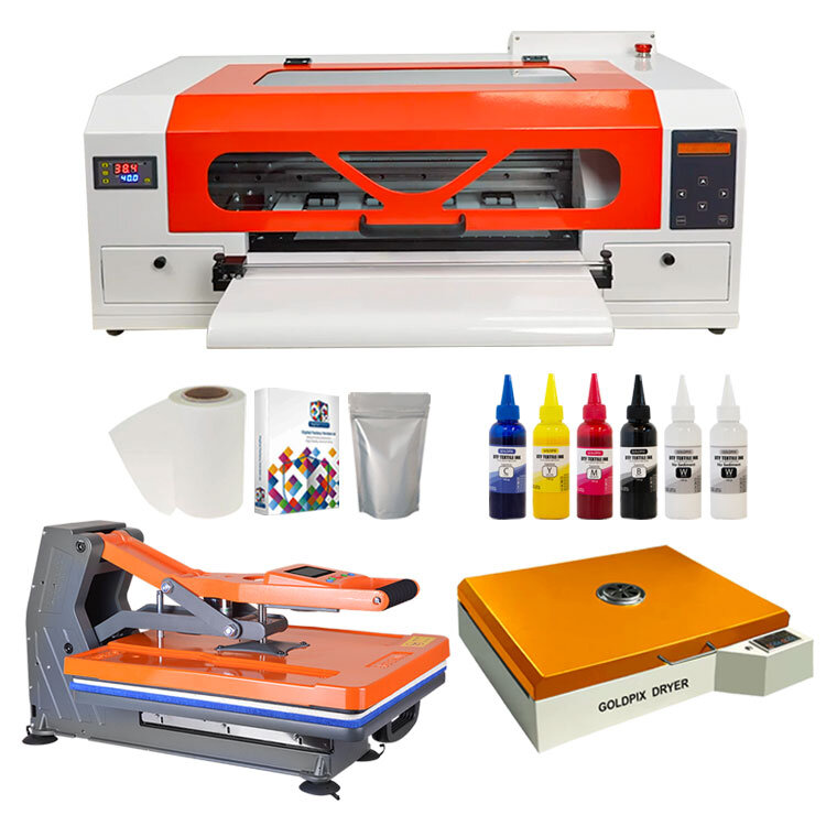Goldpix A3 L DTF 3.Versiyon Full Tekstil Baskı Makine Seti - 1