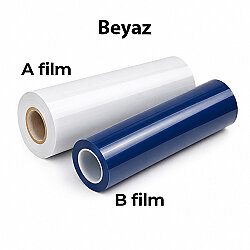 Goldpix Beyaz UV-DTF Soğuk Transfer A+B PET Film Seti - Goldpix