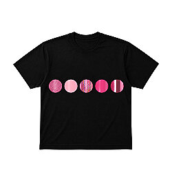 Goldpix Desenli Pembe Tekstil Baskı Folyo Seti 5'li Paket - 25x30cm - Goldpix (1)
