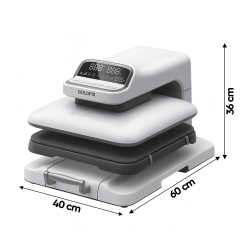 Goldpix Full Otomatik Düz Isı Transfer Baskı Makinesi - 38x38cm - 6