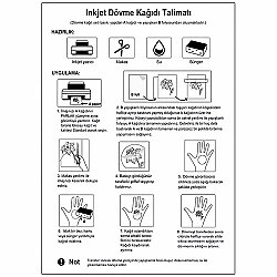 Goldpix İnkjet Geçici Dövme Kağıdı 10'lu Set - 20x30cm - 3