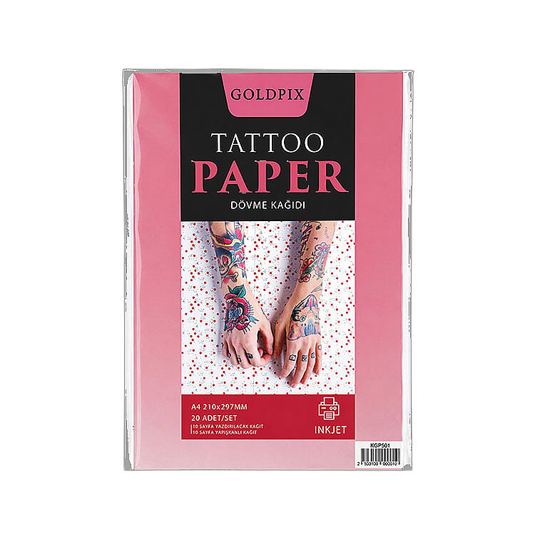 Goldpix İnkjet Geçici Dövme Kağıdı - 20x30cm - 4