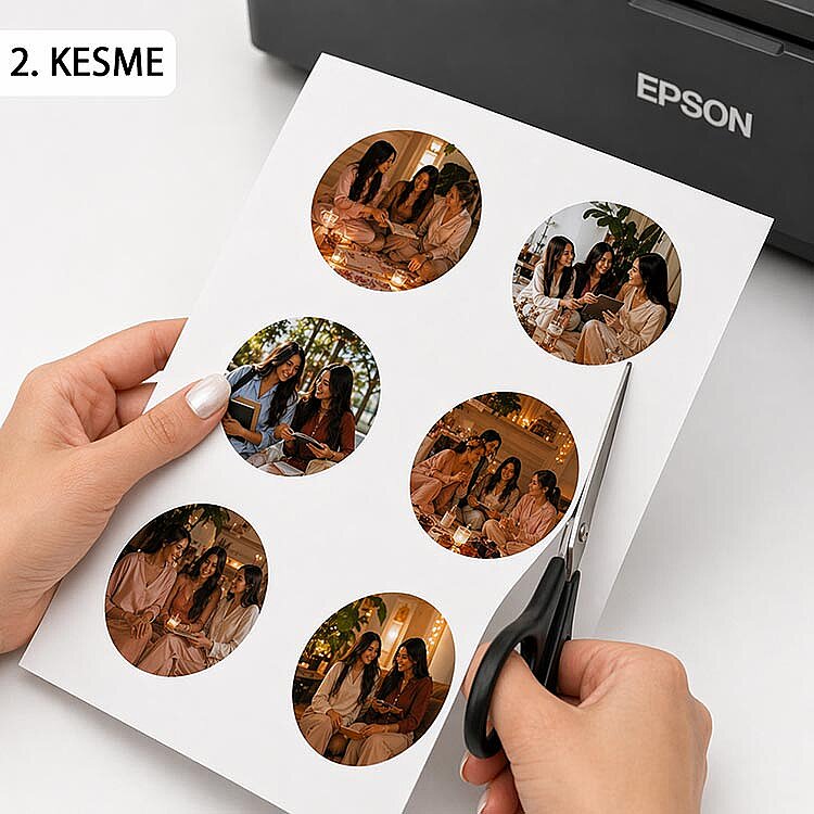 Goldpix İnkjet Yapışkanlı Parlak Fotoğraf Kağıdı 20 Adet - 20x30cm - 3
