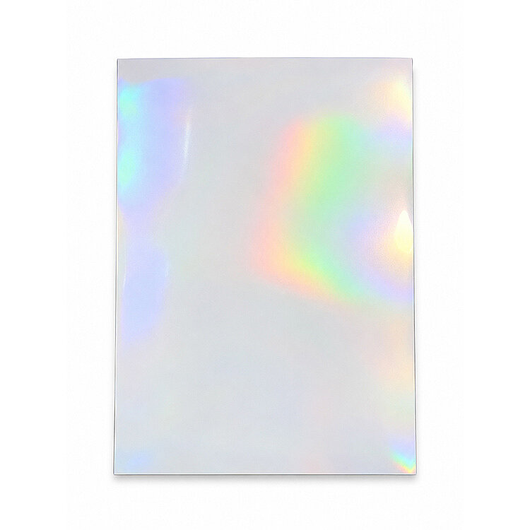 Goldpix İnkjet Yapışkanlı Şeffaf Hologram Sticker Film Etiket Kağıdı 20 Adet - 20x30cm - 5
