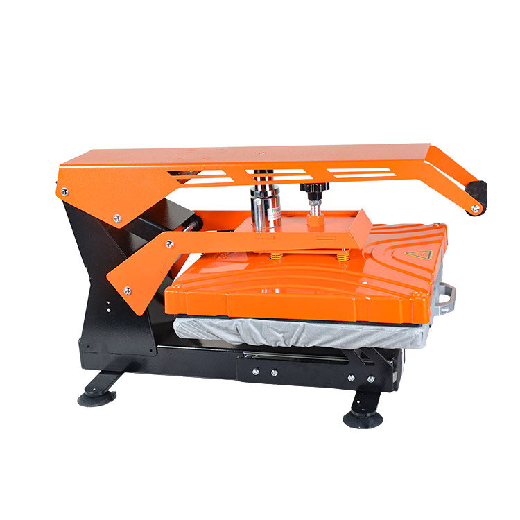 Goldpix Profesyonel Yarı Otomatik Düz Pres Baskı Makinesi - 38x38cm - 1