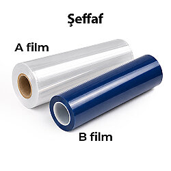 Goldpix Şeffaf UV-DTF Soğuk Transfer A+B PET Film Seti - Goldpix
