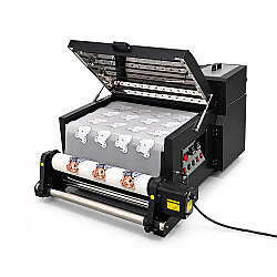 Goldpix Siyah Otomatik Dtf Pet Film Tozlama ve Kurutma Makinesi - 60cm - Goldpix (1)