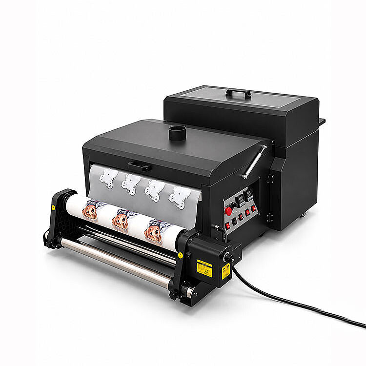Goldpix Siyah Otomatik Dtf Pet Film Tozlama ve Kurutma Makinesi - 60cm - 1