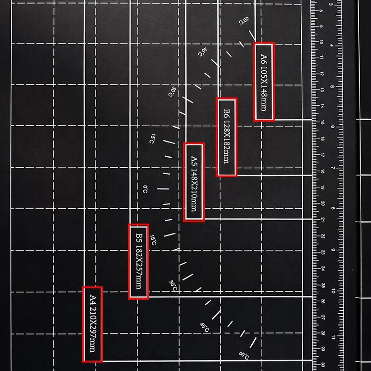Goldpix Sürgülü Kağıt Kesme Giyotin - 35cm - 3