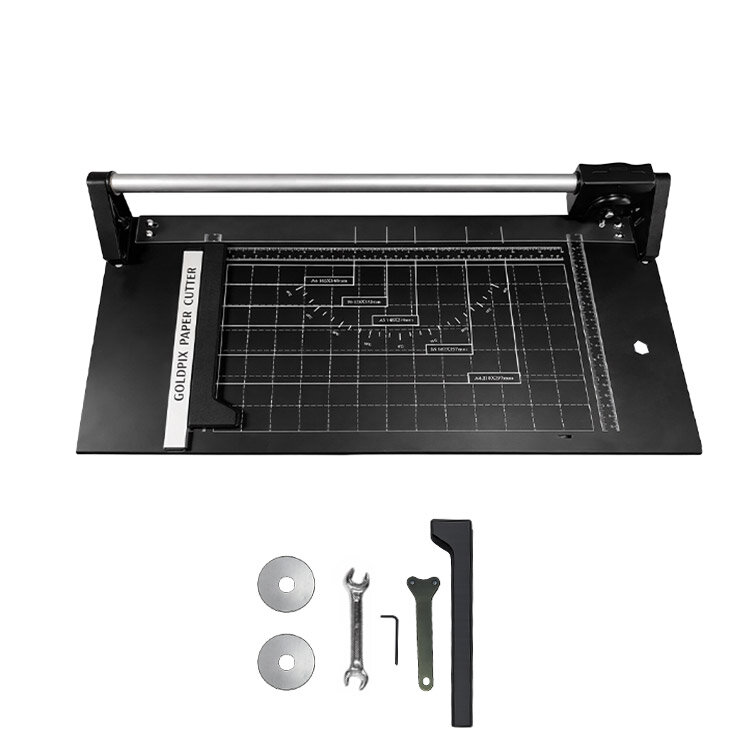 Goldpix Sürgülü Kağıt Kesme Giyotin - 35cm - 1