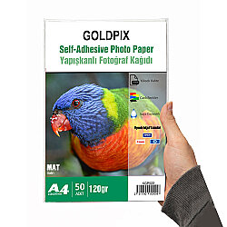 Goldpix Yapışkanlı İnkjet Fotoğraf Kağıdı - 20x30cm - Goldpix (1)