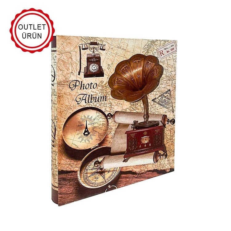 600'lük 10x15cm Gramofon Fotoğraf Albümü - 1