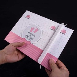 Hamilelik Ve Anne Bebek Günlüğü Pembe - Anı Defteri - 12