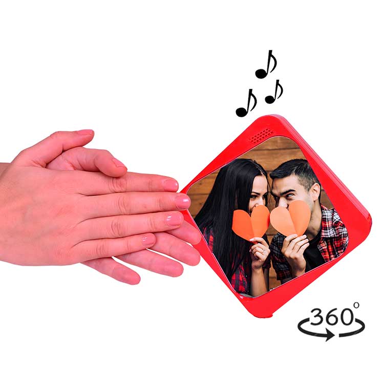Hareketli Müzikli Kare Fotoğraf Çerçevesi - 2