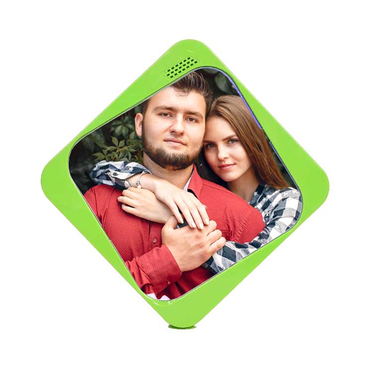 Hareketli Müzikli Kare Fotoğraf Çerçevesi - 1