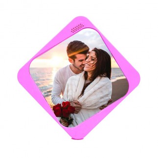 Hareketli Müzikli Kare Fotoğraf Çerçevesi - 6