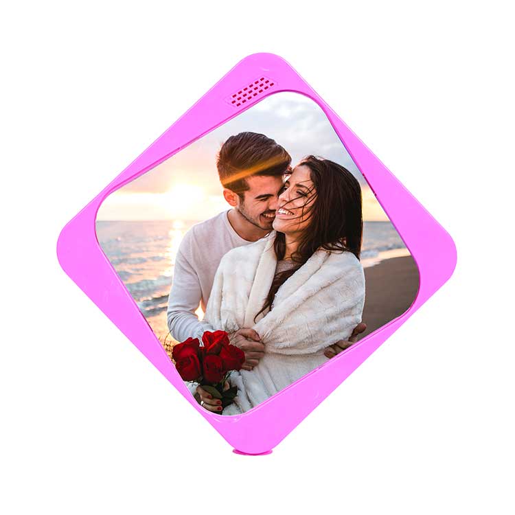 Hareketli Müzikli Kare Fotoğraf Çerçevesi - 6