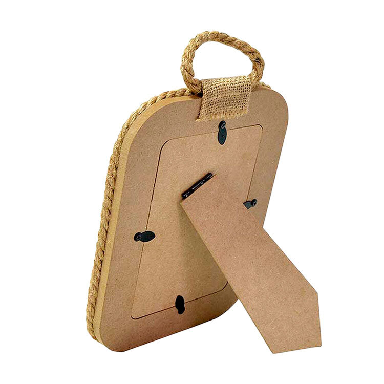 Hasır İpli Love Ahşap Çerçeve - 10x15cm - 4