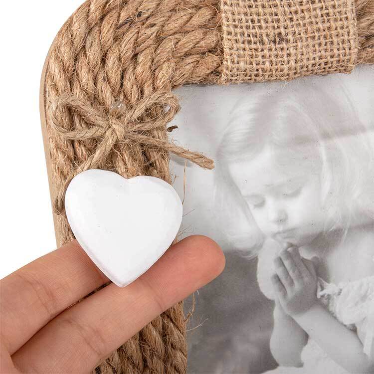 Hasır İpli Love Ahşap Çerçeve - 10x15cm - 2