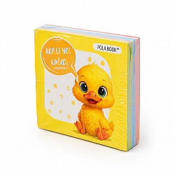 Hayvanlı Mini Akıllı Not Kağıdı 50 Yaprak Yapışkanız Post-it - 4'lü Paket - 7