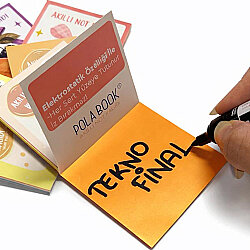 Hayvanlı ve Meyveli Mini Akıllı Not Kağıdı 100 Yaprak Yapışkanız Post-it - 6'lı Paket - 4