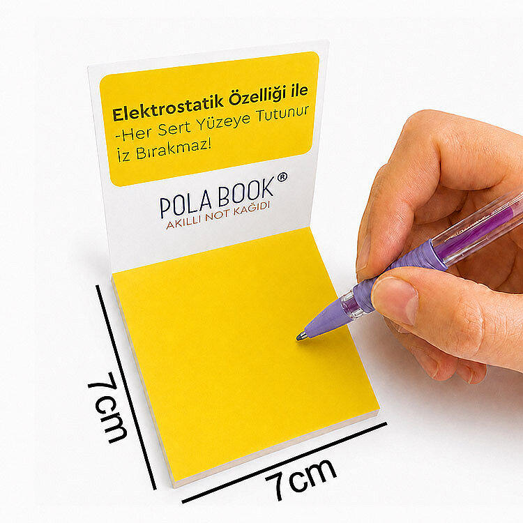 Hayvanlı ve Meyveli Mini Akıllı Not Kağıdı 100 Yaprak Yapışkanız Post-it - 6'lı Paket - 2