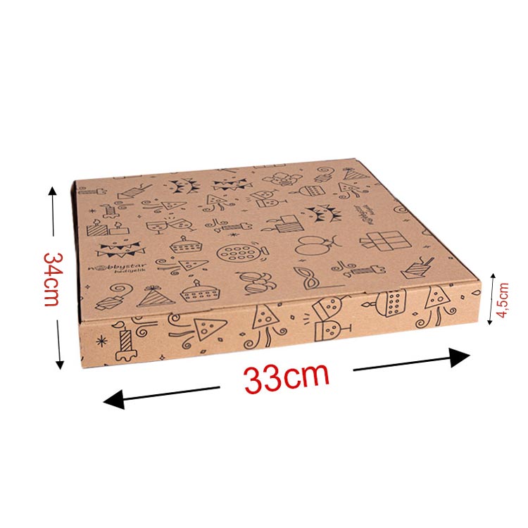 Hediye Kutusu 33x34x4,5cm. - 1