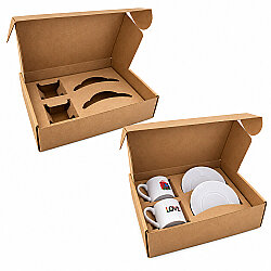 Hediyelik İkili Kahve Fincan Kutusu 36'lı Paket - 17x24x7cm - NobbyStar (1)
