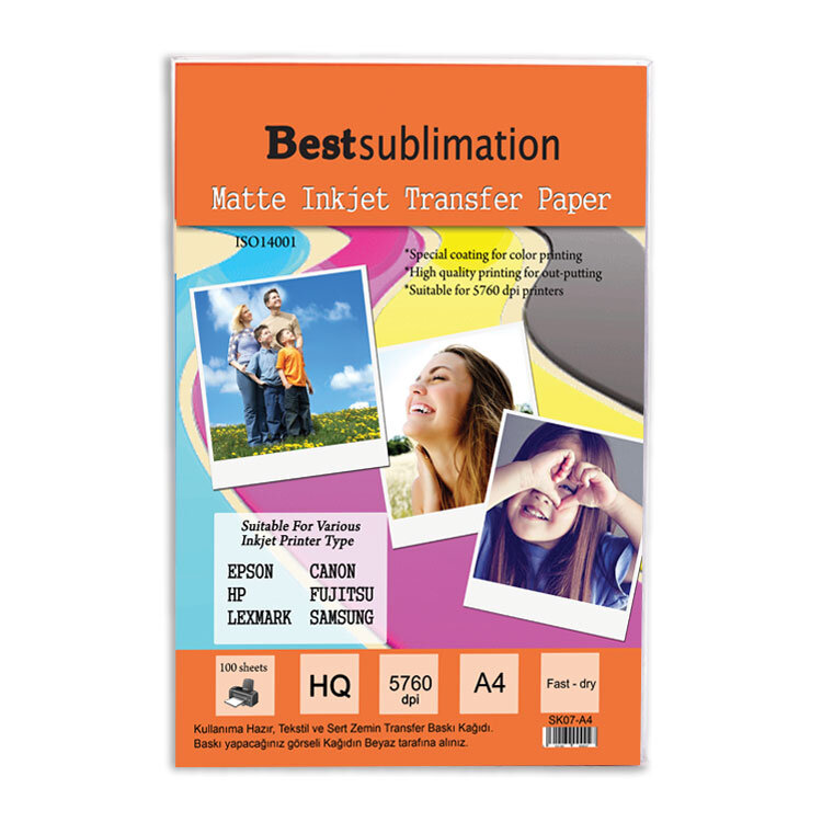 High Quality A4 ve A3 Süblimasyon Transfer Baskı Kağıtları - 108gr. - 3