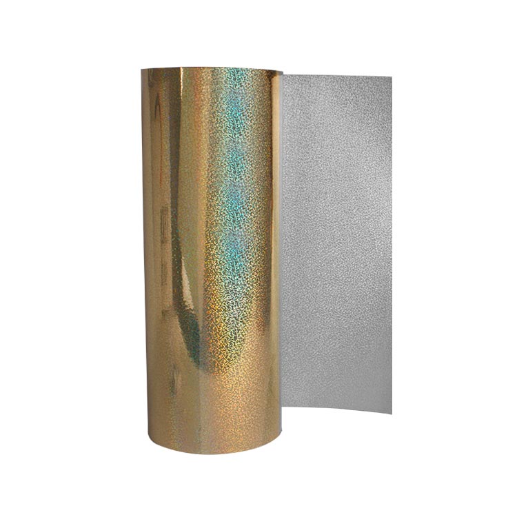 Hologram Altın Tekstil Folyosu - 50cmx1Metre - 2