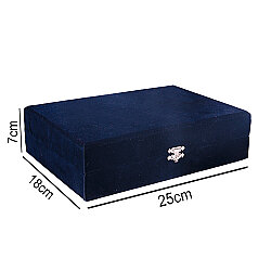 İkili Kahve Fincanı Kadife Kutusu 18x25cm - 2'li Paket - 4