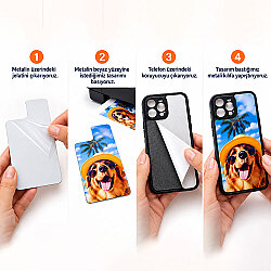 iPhone 13 Pro Max Süblimasyon Telefon Kılıfı - 3'lü Paket - 3